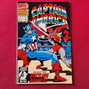 Captain America Annual #12 1992 Direct Edition NM-MINT